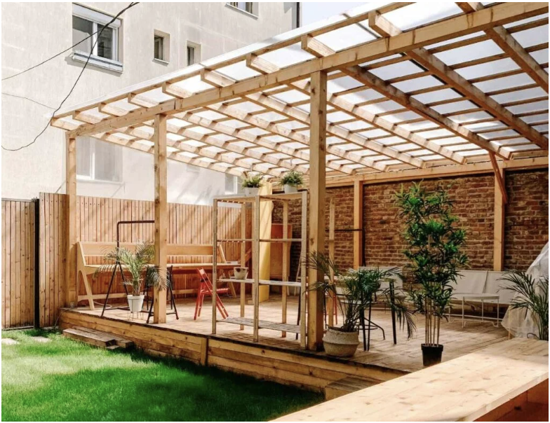 Diseño de pérgolas modernas